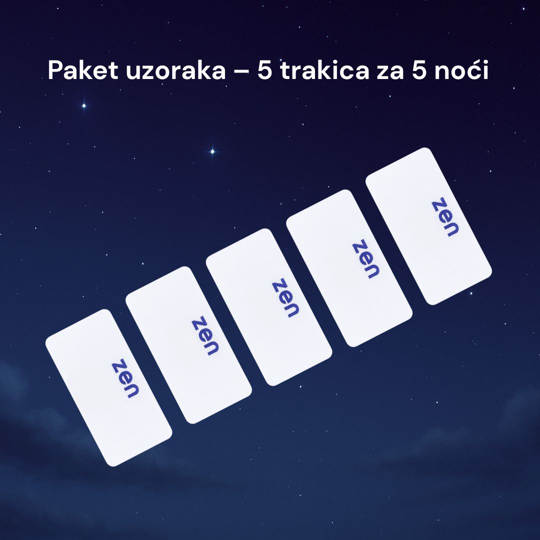 Paket uzoraka - 5 Trakica za usta